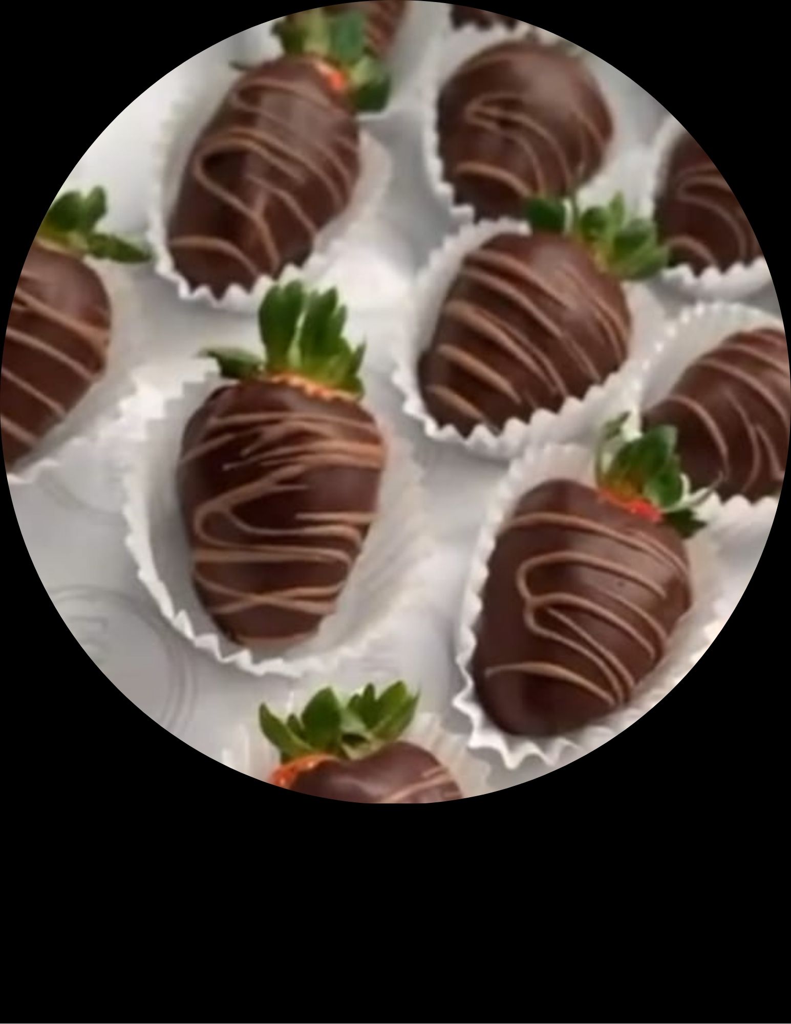 Fresas con chocolate